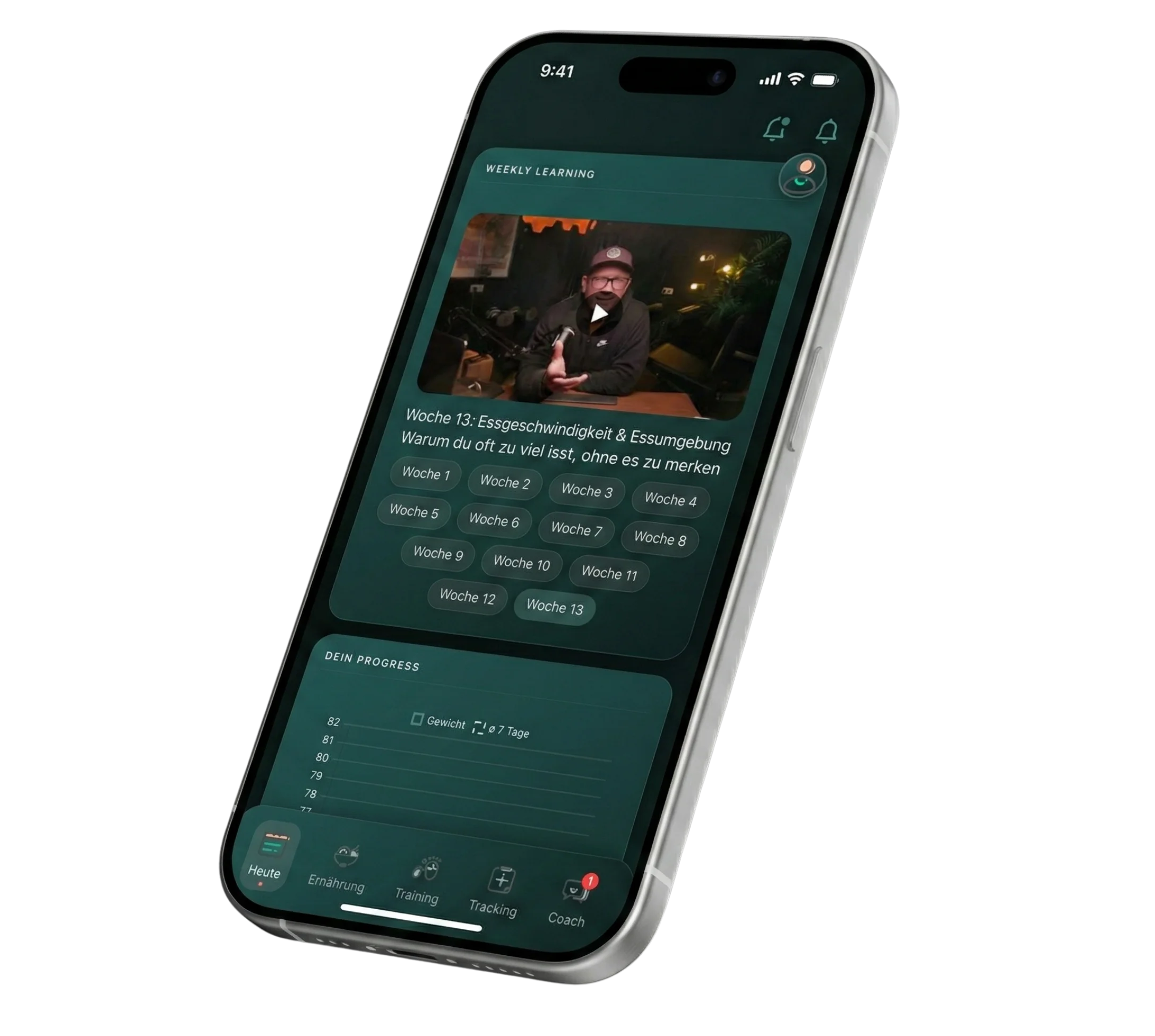 Dinkelfrei Coaching App